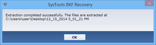 BKF File Repair